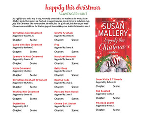 Happily This Christmas Scavenger